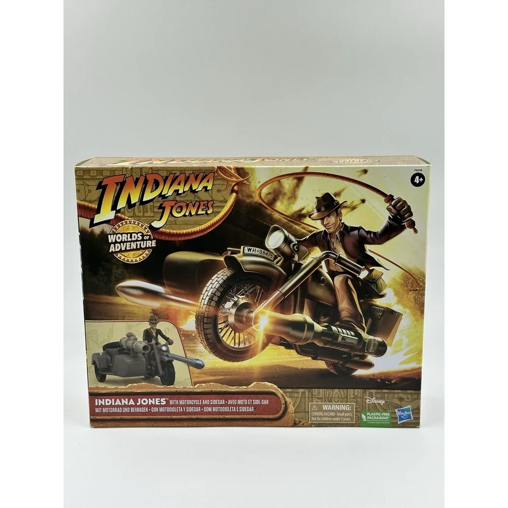 Disney Indiana Jones Worlds Of Adventure Indy Motorcycle and Sidecar